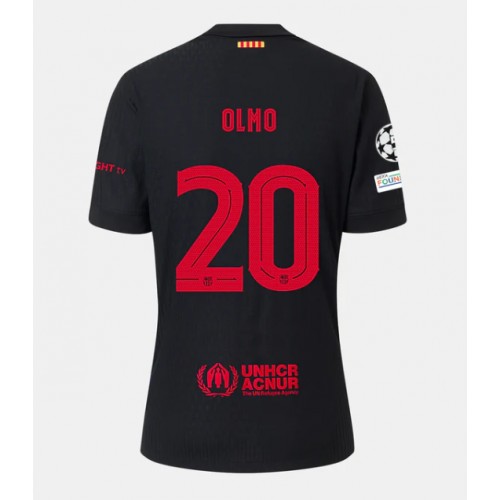 Dres Barcelona Dani Olmo #20 Gostujuci 2024-25 Kratak Rukav